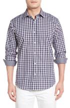 Men's Bugatchi Classic Fit Dot Check Sport Shirt