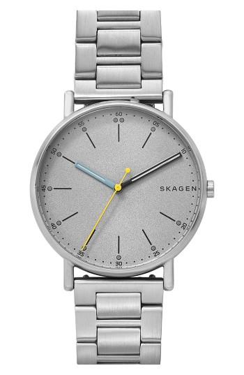 Men's Skagen Signature Bracelet Watch, 40mm