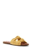 Women's Ed Ellen Degeneres Shiri Slide Sandal M - Yellow