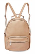 Urban Originals On My Own Faux Leather Backpack - Beige