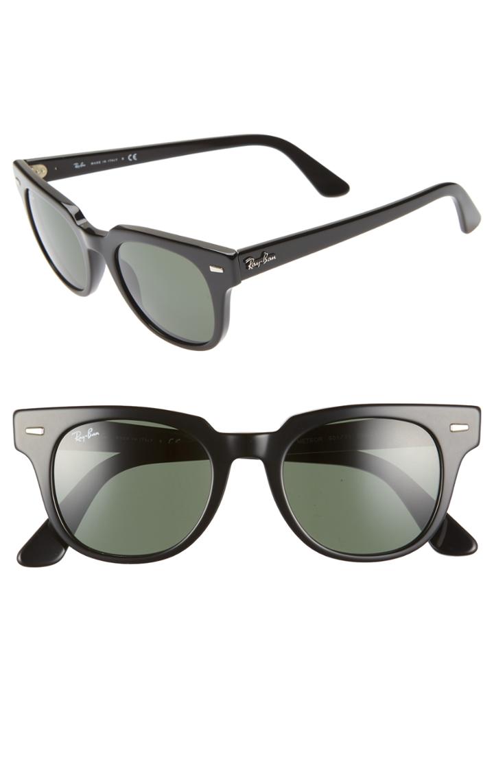 Men's Ray-ban Wayfarer 50mm Square Sunglasses - Black