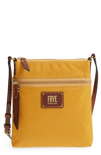 Frye Ivy Nylon Crossbody Bag - Yellow