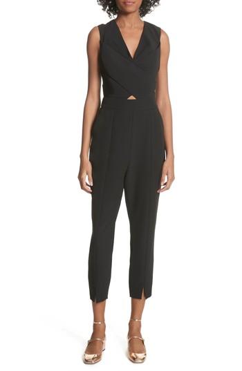 Women's Ted Baker London Crisscross Front Jumpsuit - Black