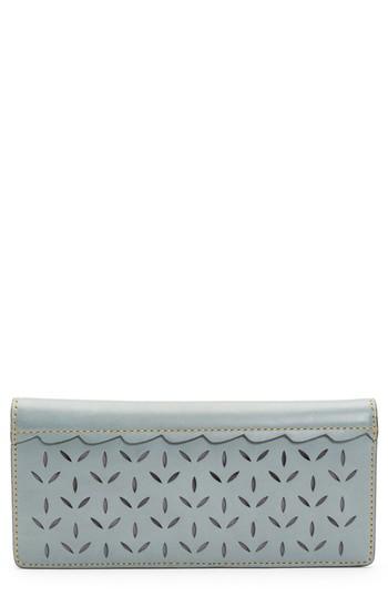 Women's Frye Ilana Perforated Slim Leather Wallet -