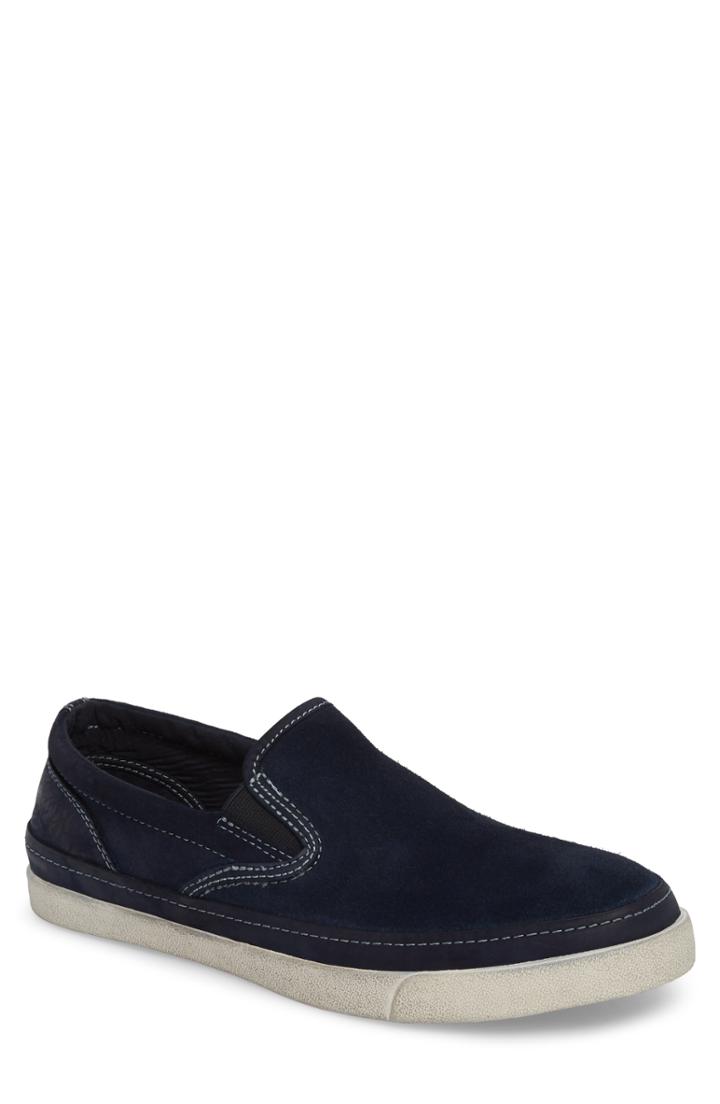 Men's John Varvatos Star Usa Jett Slip-on Sneaker .5 M - Blue