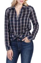 Women's Paige Kiernan Plaid Shirt - Blue