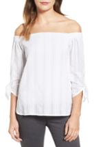 Women's Bailey 44 Yarrow Cotton Off The Shoulder Top - White