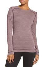 Women's Smartwool Merino Wool 250 Base Layer Top - Burgundy