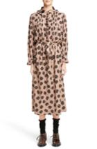 Women's Simone Rocha Beaded Pleat Front Shirtdress Us / 4 Uk - Beige