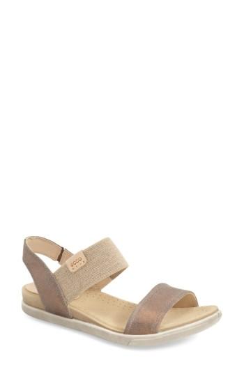 Women's Ecco 'damara' Sandal -9.5us / 40eu - Grey