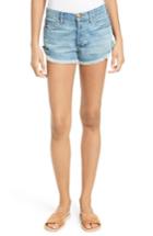 Women's The Great. The Cut Off Denim Shorts