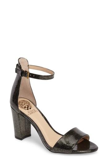Women's Vince Camuto Corlina Ankle Strap Sandal .5 M - Brown