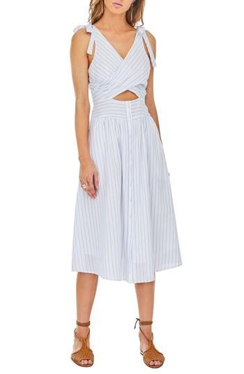 Women's Astr The Label Nadine Midi Dress - White