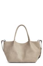 Sole Society Cindy Faux Leather Convertible Tote - Grey