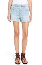 Women's Isabel Marant Etoile Ripped Denim Shorts Us / 36 Fr - Blue