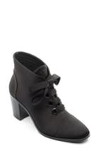 Women's Bernardo Faye Lace-up Bootie M - Black