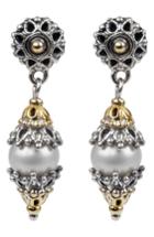 Women's Konstantino Classics Dangle Drop Pearl Earrings