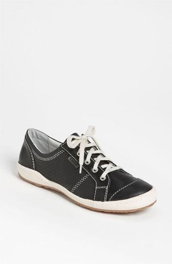Women's Josef Seibel 'caspian' Sneaker -6.5us / 37eu - Black
