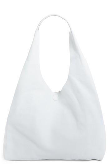 Maison Margiela Calfskin Leather Shopper - White