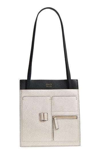Oad New York Kit Leather Convertible Shoulder Bag - Metallic
