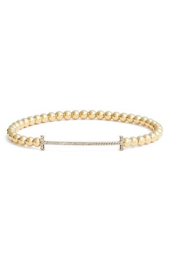 Women's Nadri Beaded Bar Bracelet