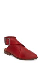 Women's Urban Outfitters Bryce Buckle Wrap Flat -9.5us / 40eu - Red