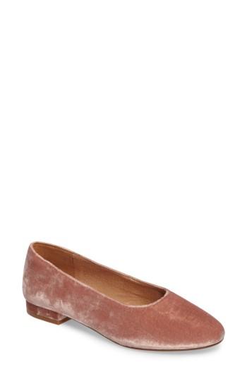 Women's Madewell Leia Ballet Flat M - Pink