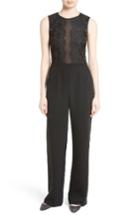 Women's Ted Baker London Kayle Lace & Chiffon Bodice Jumpsuit