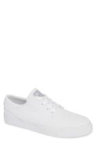 Men's Nike Zoom - Stefan Janoski Sb Canvas Skate Shoe M - White