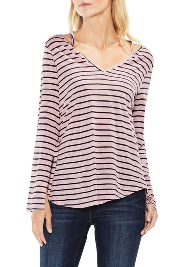 Women's Two By Vince Camuto Split Cuff Top - Pink