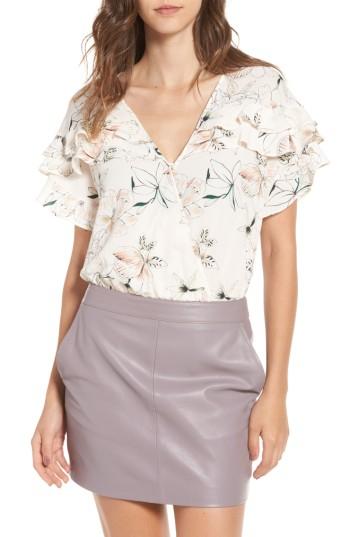 Women's Astr The Label Ruffle Bodysuit