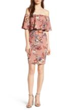 Women's Soprano Ruffle Off The Shoulder Minidress - Pink