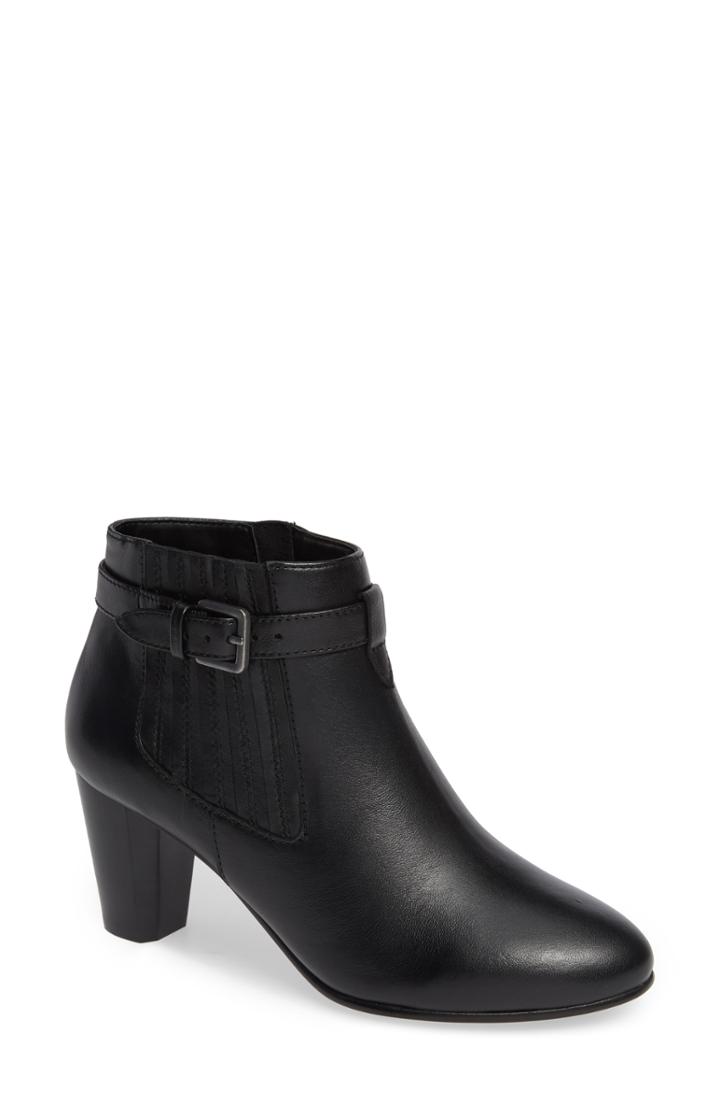 Women's David Tate Opal Bootie .5 Ww - Black