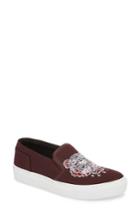 Women's Kenzo K Skate Embroidered Slip-on Sneaker .5us / 35eu - Red