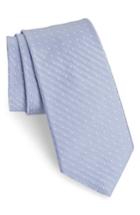 Men's Bonobos Herringbone Dot Silk Tie, Size - Blue