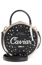 Kate Spade New York Finer Things Caviar Frame Bag - Black