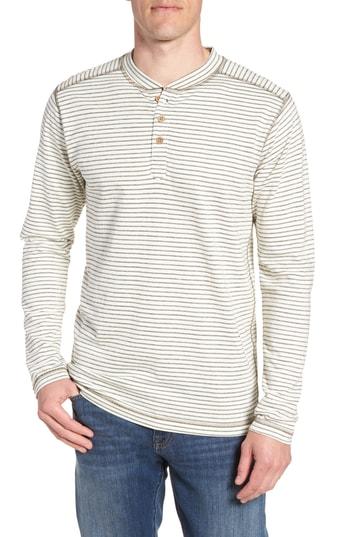 Men's Vintage 1946 Negative Slub Henley - Green