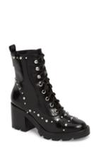 Women's Marc Fisher D Westly Combat Boot, Size 8.5 M - Black