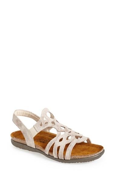 Women's Naot 'rebecca' Sandal Us / 41eu - Beige