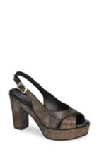 Women's Cordani Tompkins Sandal .5us / 38eu - Metallic