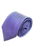 Men's Lazyjack Mullet Silk Tie, Size - Blue