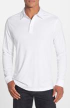 Men's Cutter & Buck 'belfair' Pima Cotton Polo, Size - White (online Only)