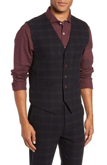 Men's Nifty Genius Albert Fit Stretch Vest, Size Small - Blue