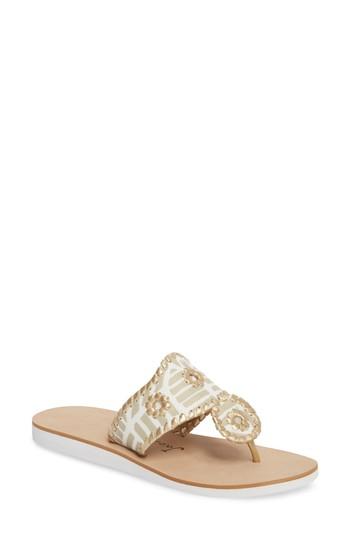 Women's Jack Rogers Captiva Sandal M - Green