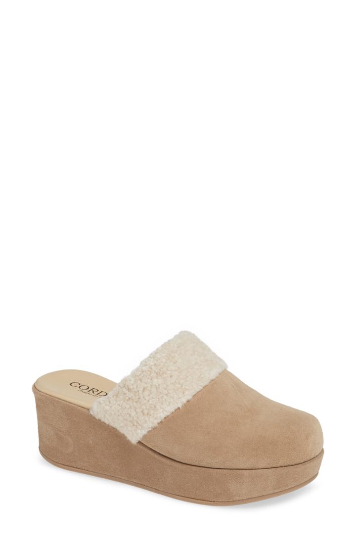 Women's Cordani Carmie Wedge Mule .5us / 36eu - Beige