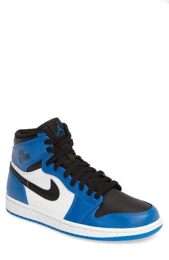 Men's Nike 'air Jordan 1 Retro' High Top Sneaker .5 M - Blue