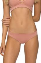 Women's Tavik 'ali' Moderate Coverage Bikini Bottoms - Pink