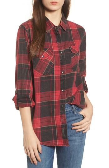 Women's Thread & Supply Hendrix Plaid Shirt - Red