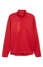 Men's Bobby Jones Xh2o Crawford Stretch Quarter Zip Golf Pullover, Size - Purple