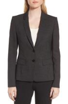 Women's Boss Jewisa Wool Jacket R - Black
